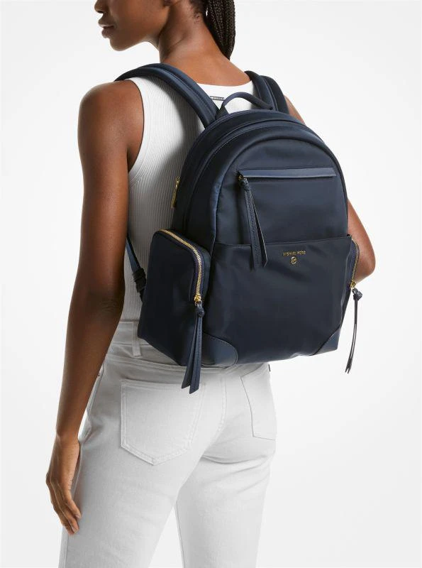 Michael Kors Prescott Large Nylon Gabardine Backpack 4