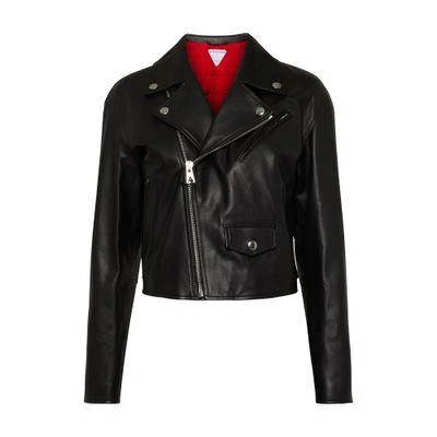 Bottega Veneta Leather biker jacket 1
