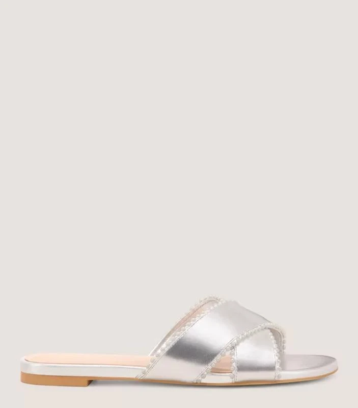 Stuart Weitzman ROZA PEARL SLIDE 1