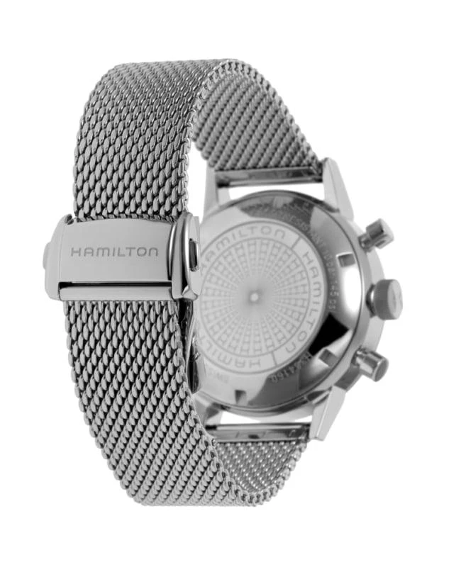 Hamilton Hamilton American Classic INTRA-MATIC AUTO Chronograph White Dial Steel Men's Watch H38416111 4