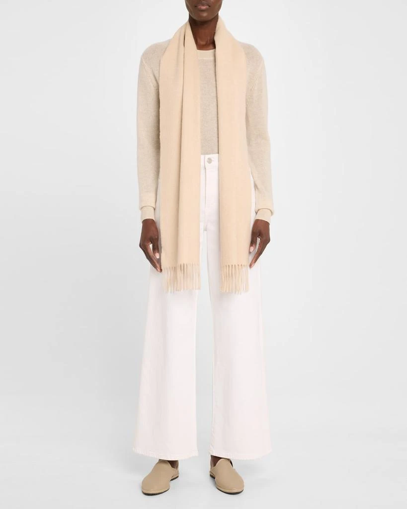 Johnstons of Elgin Fringe Cashmere Scarf 2