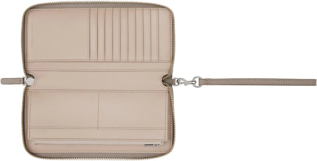 Marc Jacobs Gray 'The Covered J Marc' Continental Wallet 3