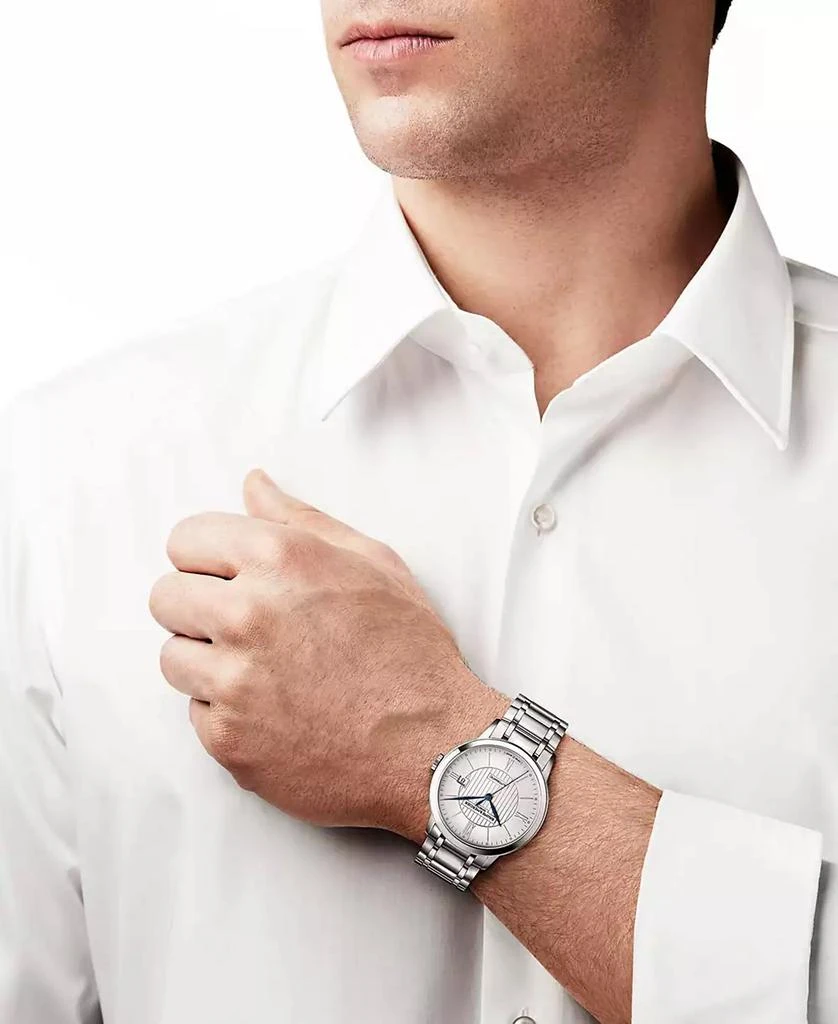 Baume & Mercier Men's Swiss Automatic Classima Stainless Steel Bracelet Watch 40mm M0A10215 2