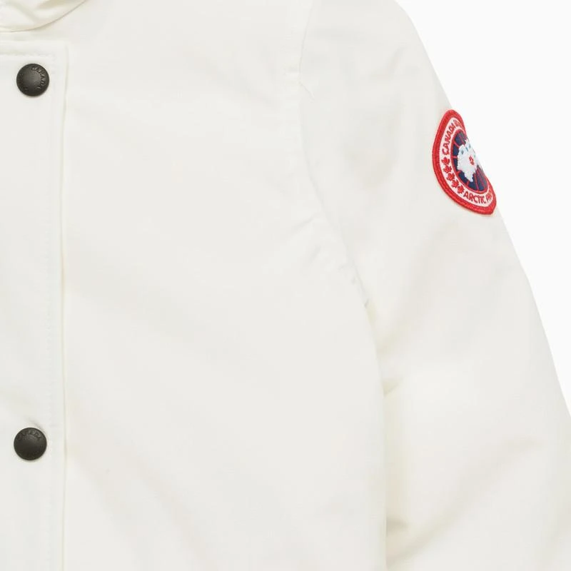 Canada Goose White Expedition nylon parka 3