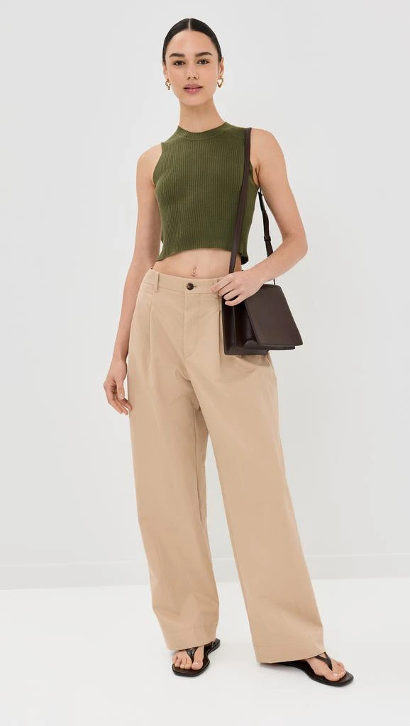 Sablyn Angie Sleeveless Cashmere Rib Tank 4