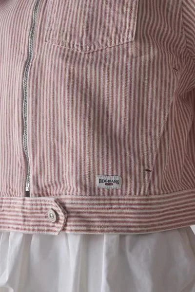 BDG BDG Yuri Striped Canvas Bomber Jacket 3