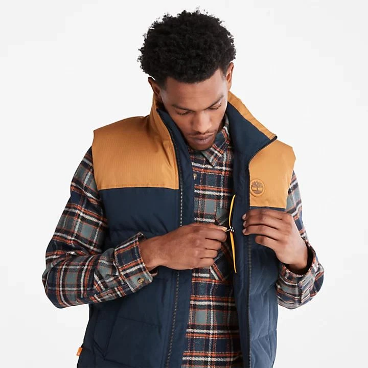 Timberland Welch Mountain Puffer Vest for Men in Navy 6
