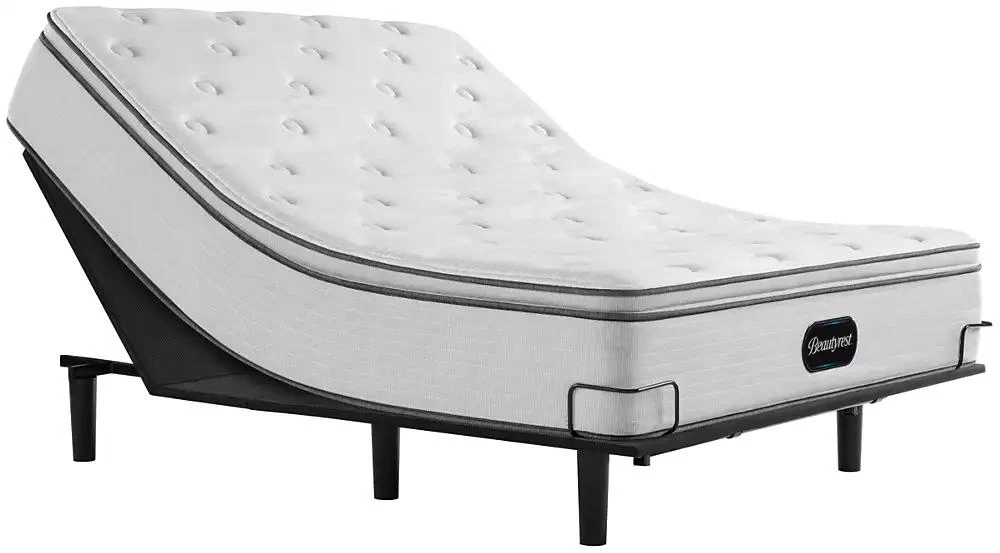 Beautyrest CLOSEOUT! BR800 13.5" Plush Pillow Top Mattress Set- 10