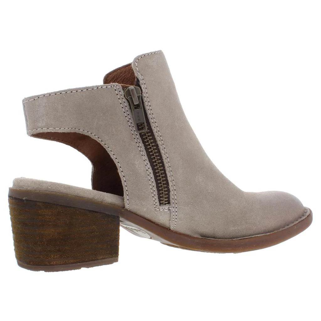Born Margrit Womens Suede Open Back Booties 2