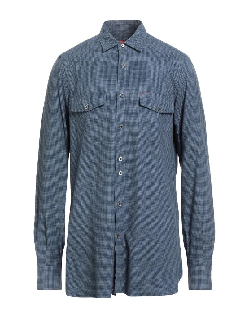 Isaia Patterned shirt 1