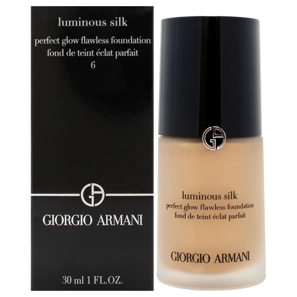 Giorgio Armani Luminous Silk Foundation - 6 Medium-Warm by  for Women - 1 oz Foundation 1