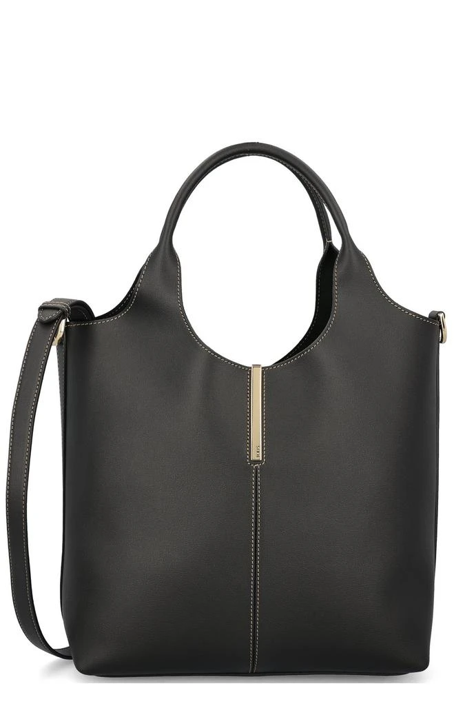 Tod's Tod's Logo Engraved Small Shopper Bag 1