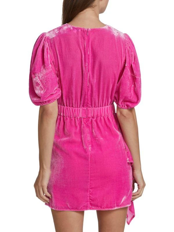 strapless open back dress Rhode