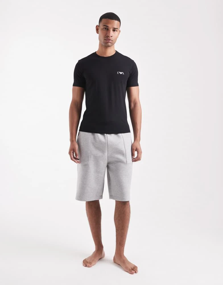 Emporio Armani Emporio Armani 2-pack short sleeve lounge t-shirts in black 2