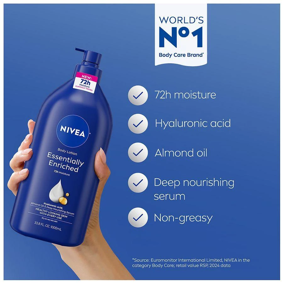 Nivea Essentially Enriched Body Lotion 10