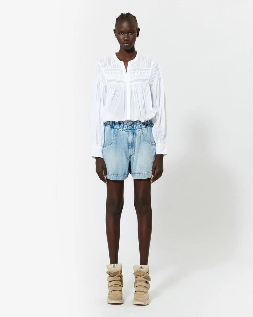 Isabel Marant Étoile MARANT ÉTOILE, TITEA DENIM SHORT - Women - Blue - 32 1