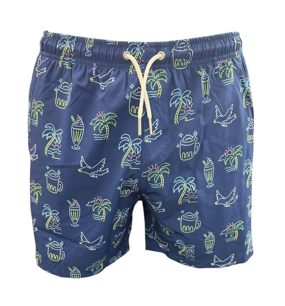 Bermies Bermies - Men
s Lined Bermies Swim Trunks