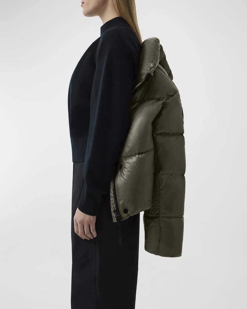 Canada Goose Cypress Cropped Puffer Black Label 4