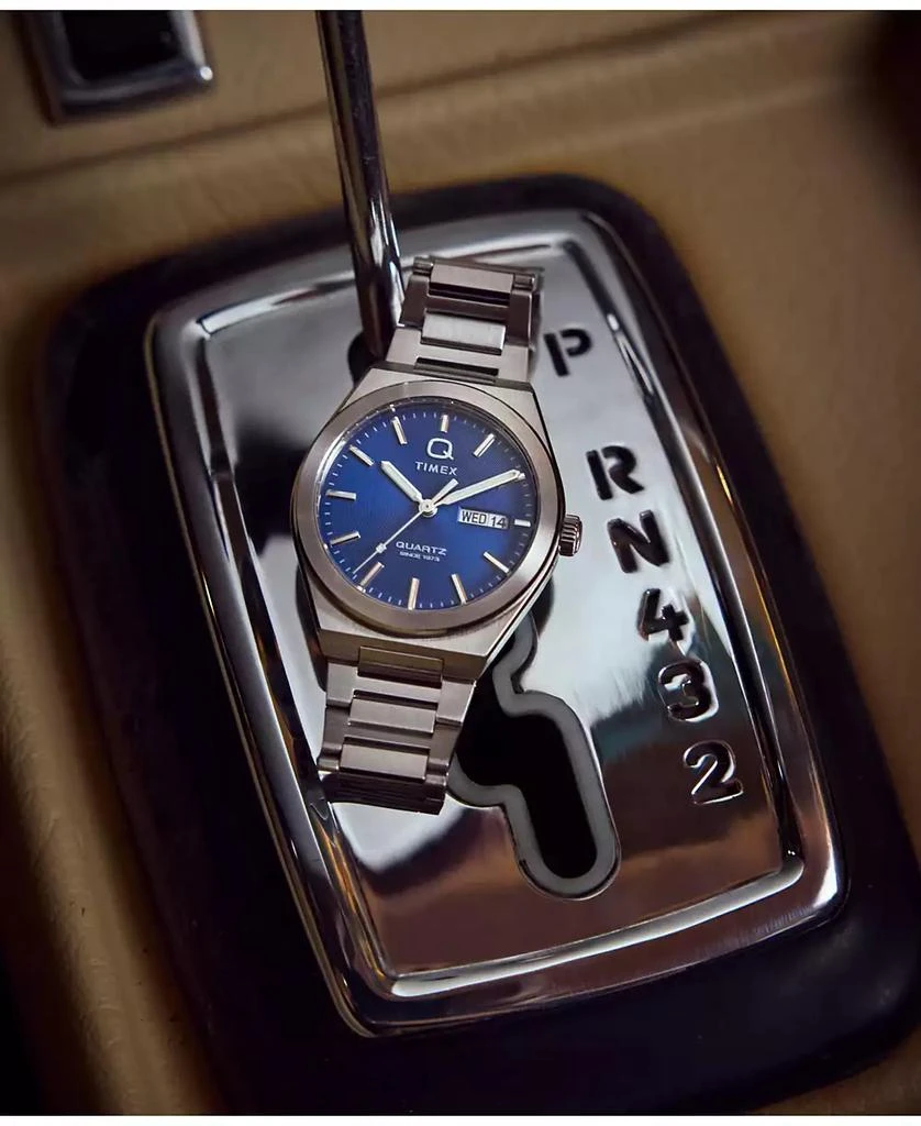 Timex Men
s Quartz Analog Silver-Tone Stainless Steel Watch, 39mm 6