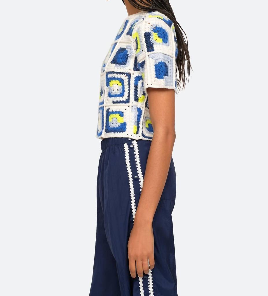 Sea Hayden Sweater In Blue