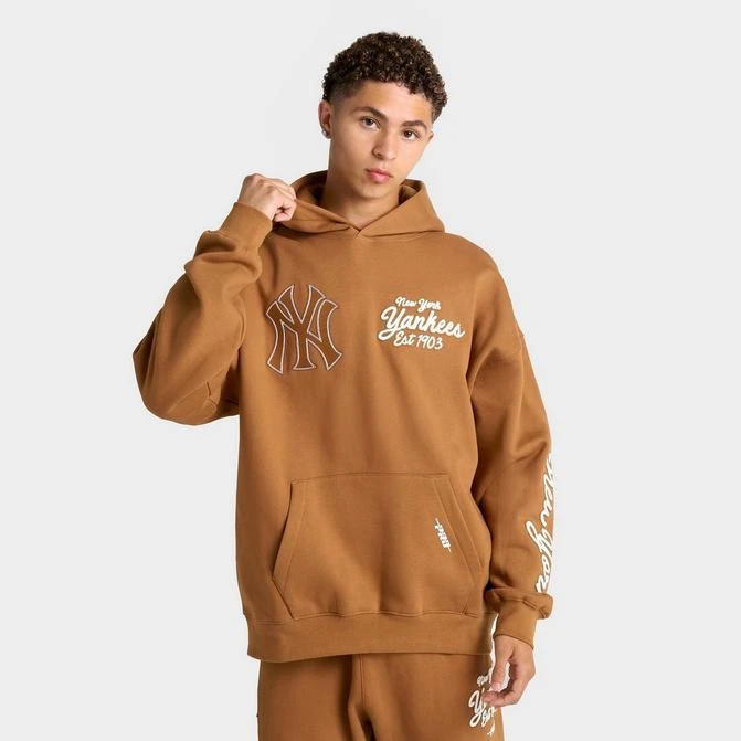 Pro Standard Men's Pro Standard New York Yankees MLB Paint The City Fleece Hoodie 1