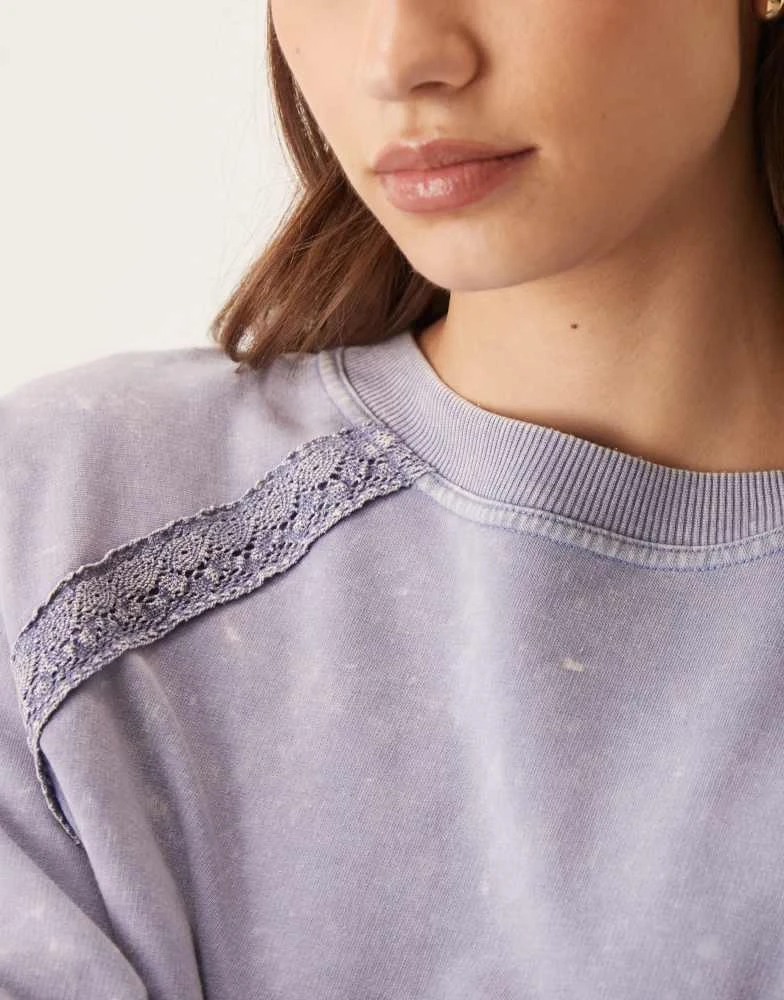 Free People Free People couch club pyjama set in early night combo 4