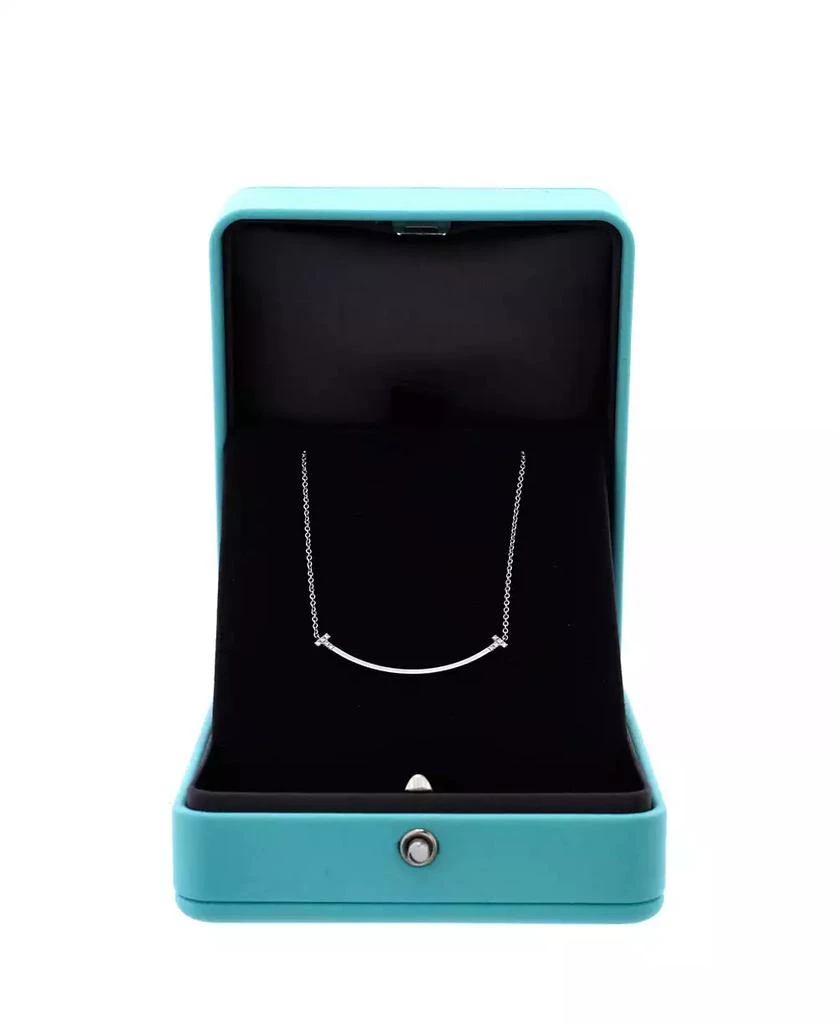 Pre-Owned Tiffany
Co T Smile Pendant Necklace 2