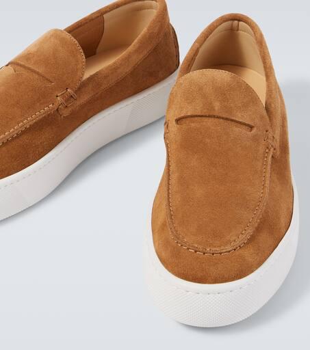 ＊Christian Louboutin＊ Paqueboat スエードシューズ Christian Louboutin Paqueboat suede boat shoes - Casual