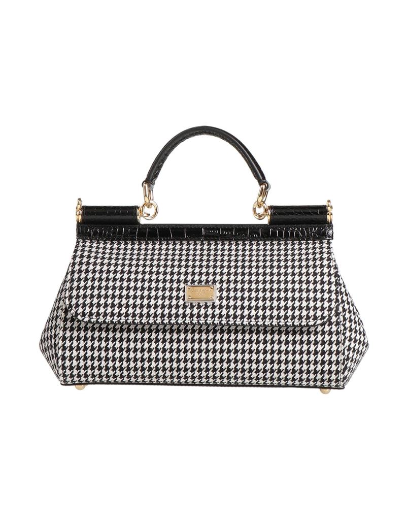 ハンドバッグ Marlene leather handbag with charm detail on the front Dolce & Gabbana Marlene leather handbag with charm detail on