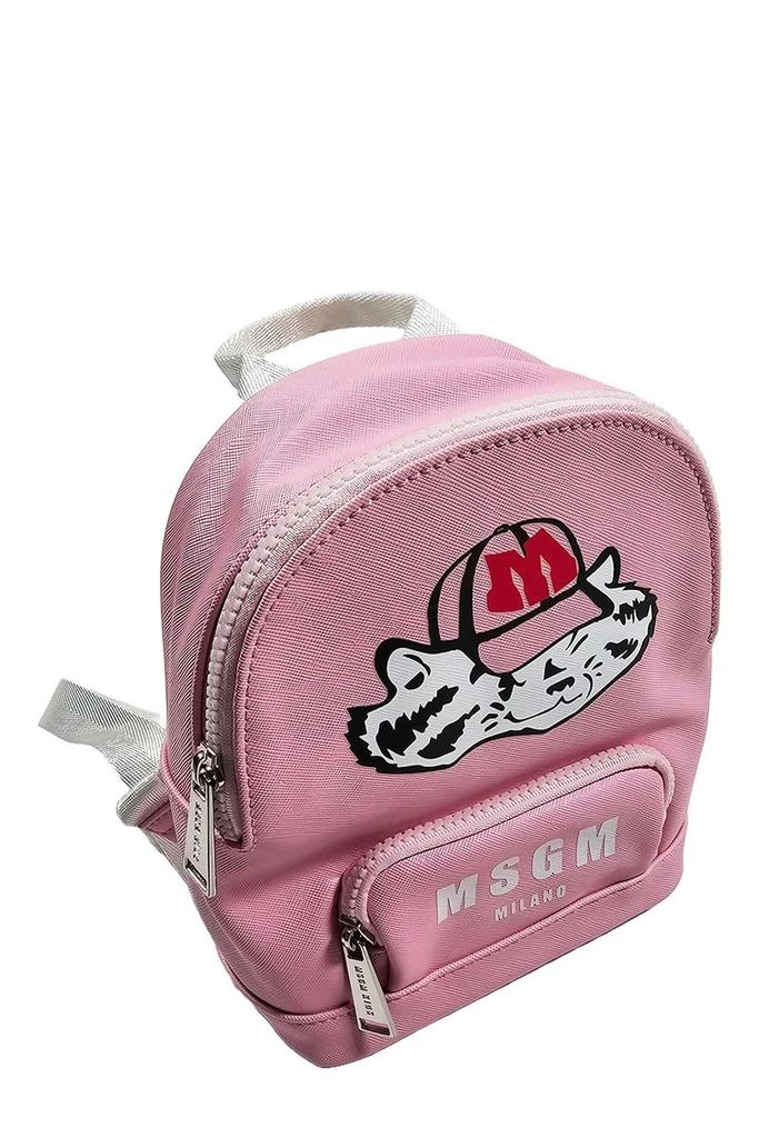 MSGM MSGM Kids Logo Printed Backpack 2