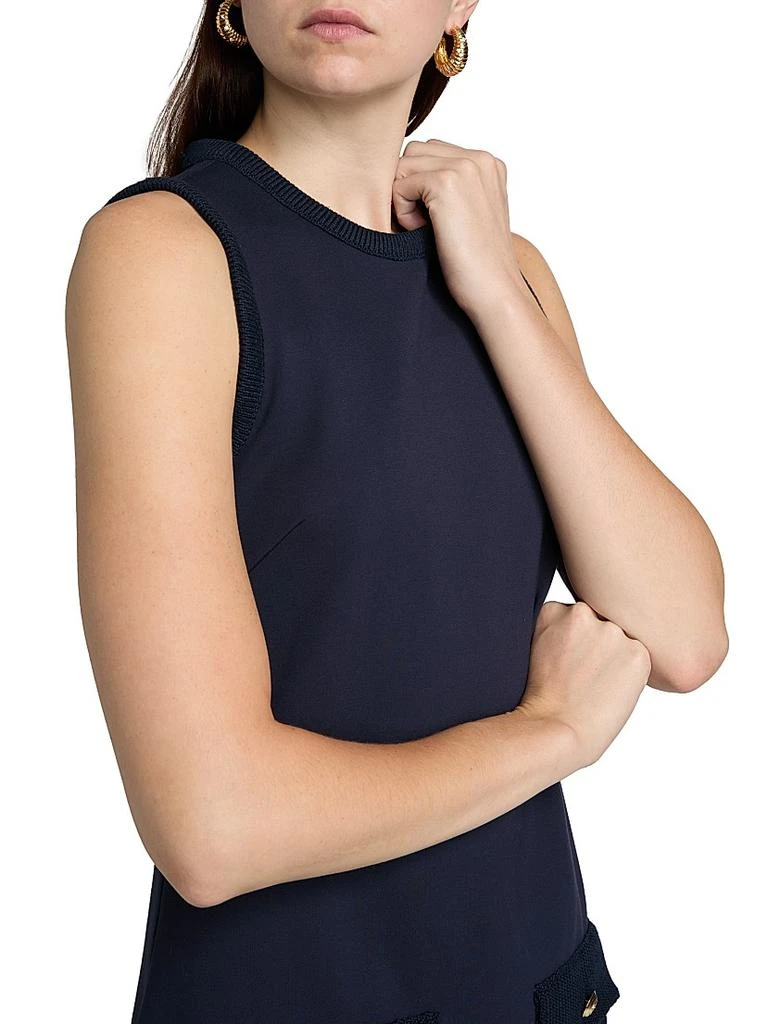 Cinq à Sept Paulette Sleeveless Sheath Minidress 6