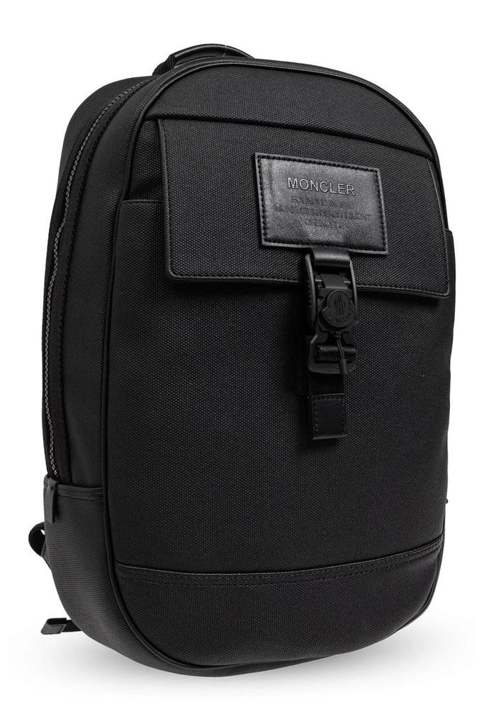 Moncler Moncler Logo Patch Zip-Up Backpack 3