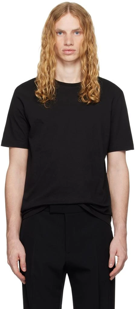 The Row Black Luke T-shirt 1