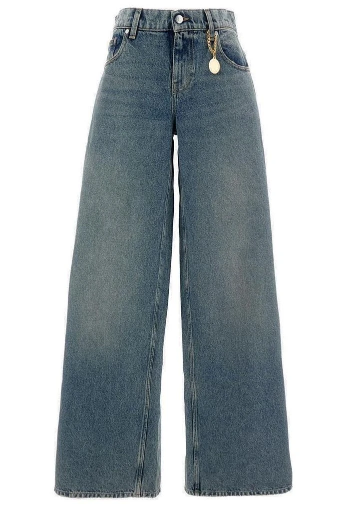 Stella McCartney Stella McCartney Vintage Wash Wide-Leg Jeans 1