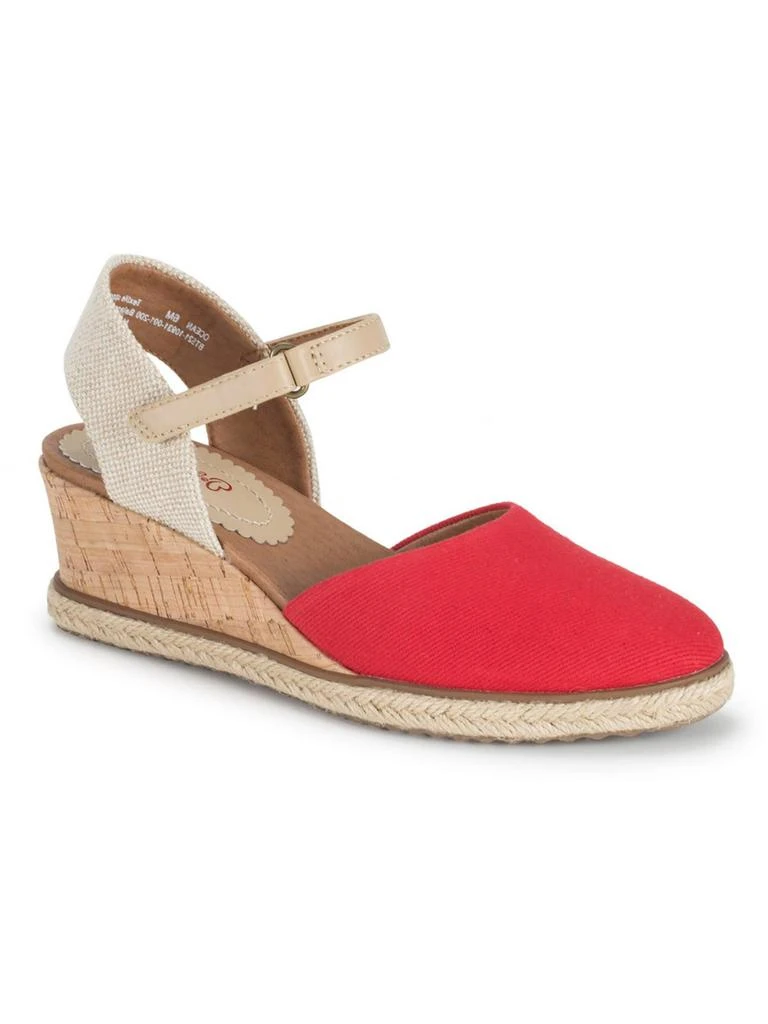 Baretraps Ocean Womens Cork Ankle Strap Espadrilles 9
