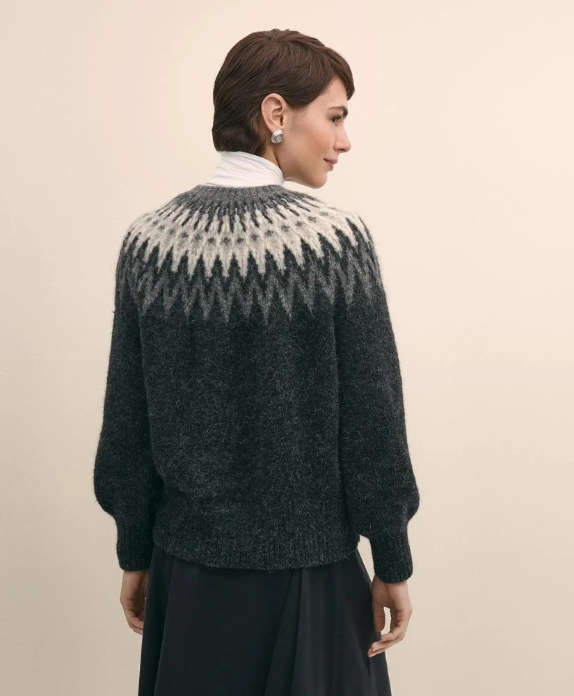 Brooks Brothers Alpaca-Wool Blend Fair Isle Sweater 5