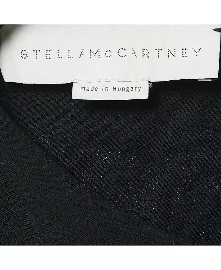 Pre-Owned Stella McCartney Women's Black Crepe Long Sleeve Jumpsuit 4