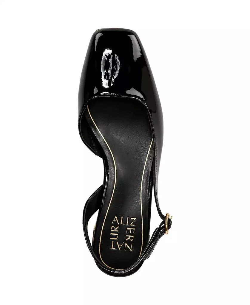 Naturalizer Jayla Mid-Heel Square Toe Slingback Pumps 4