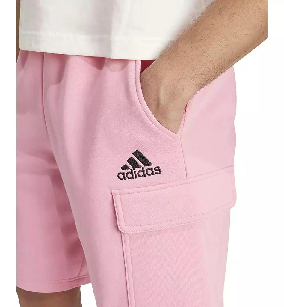 Adidas Men's Essentials Fleece Cargo Shorts 7