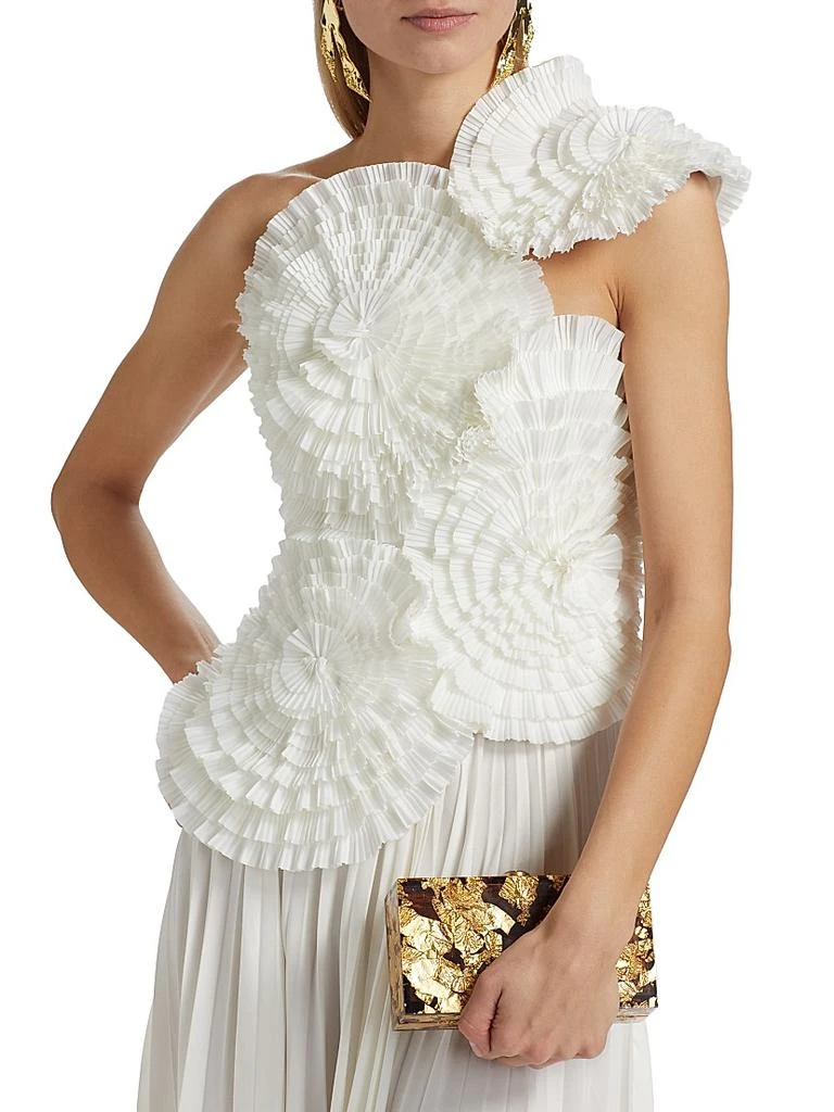 open lace back dress Acler Online AU Novalea Maxi Dress, Ivory, AU14 US10, Women's main image 0