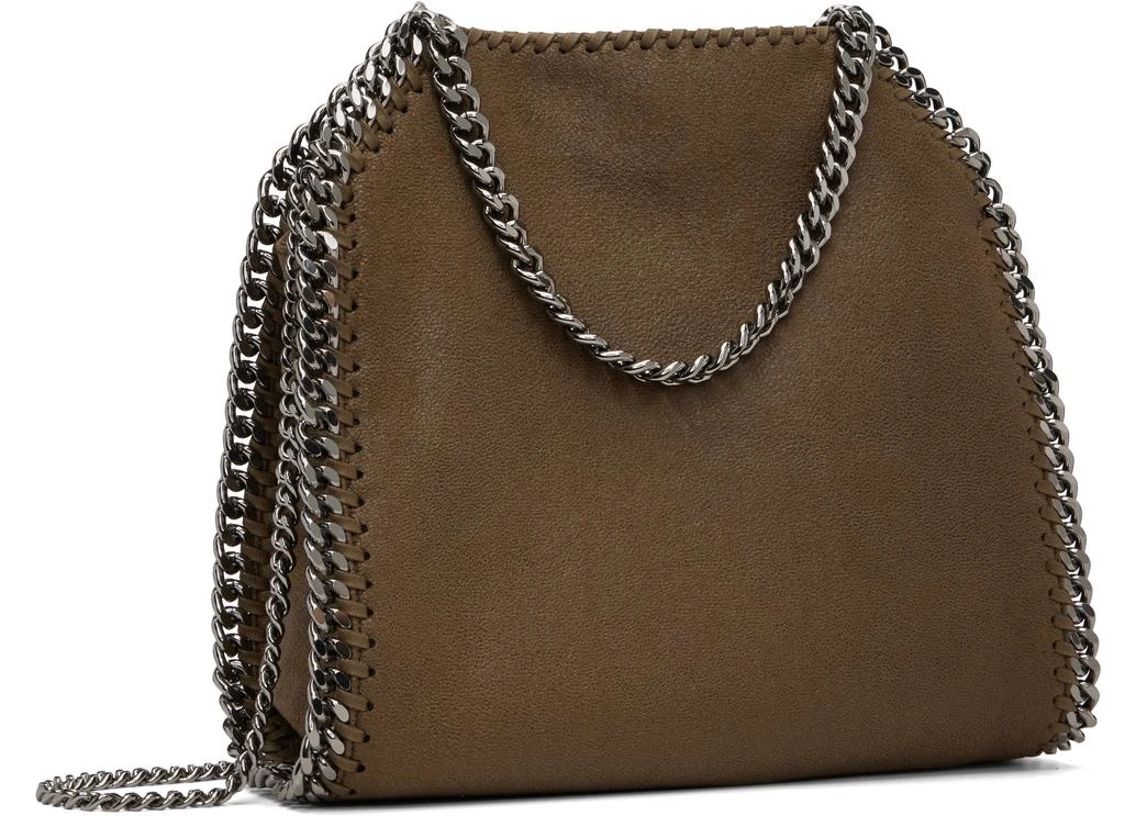 Stella McCartney Khaki Falabella Mini Tote Bag 3