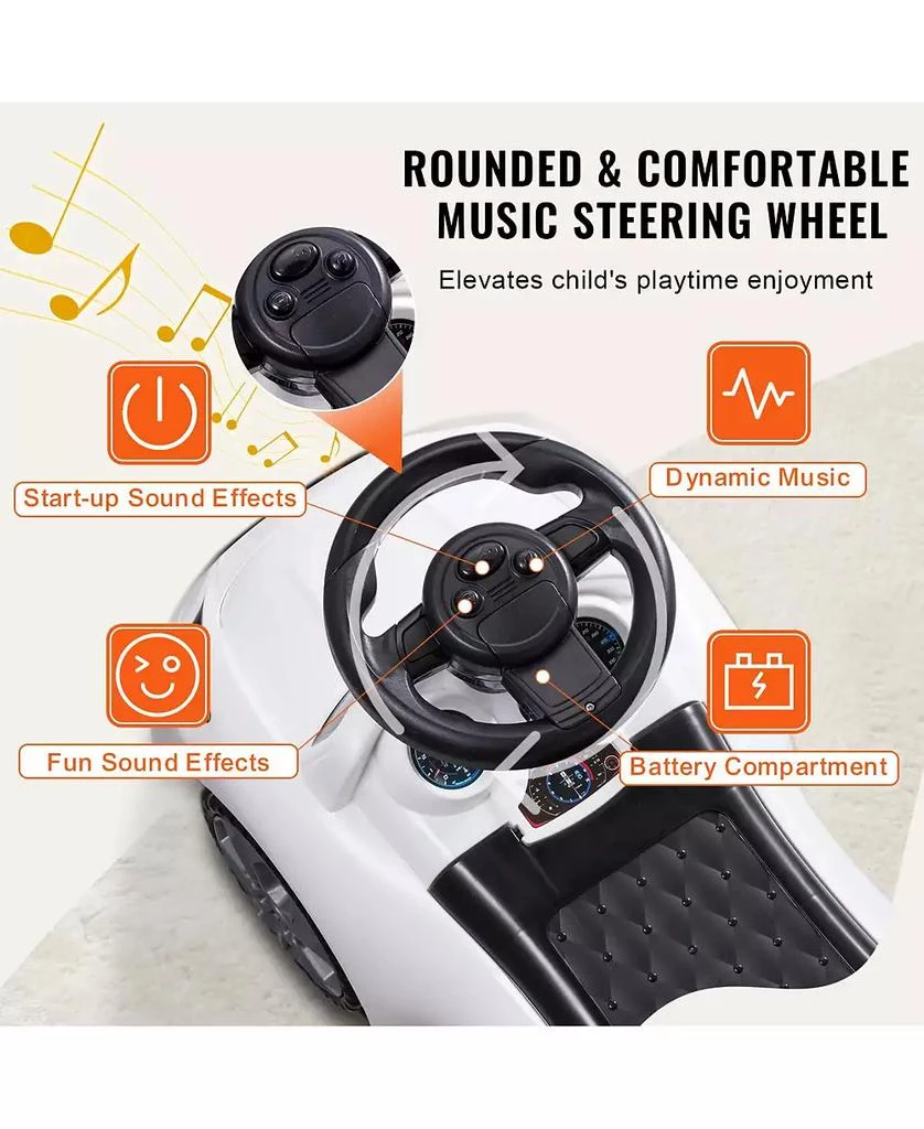 SUGIFT White Ride On Push Car with Music
Storage, Ages 1-3 6