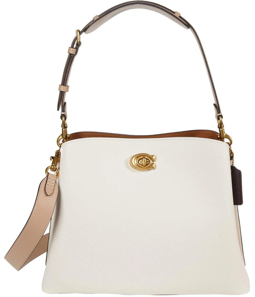 Coach Color-Block Leather Willow Shoulder Bag 1