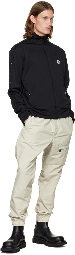 Moncler Black Polyester Sweatshirt 4