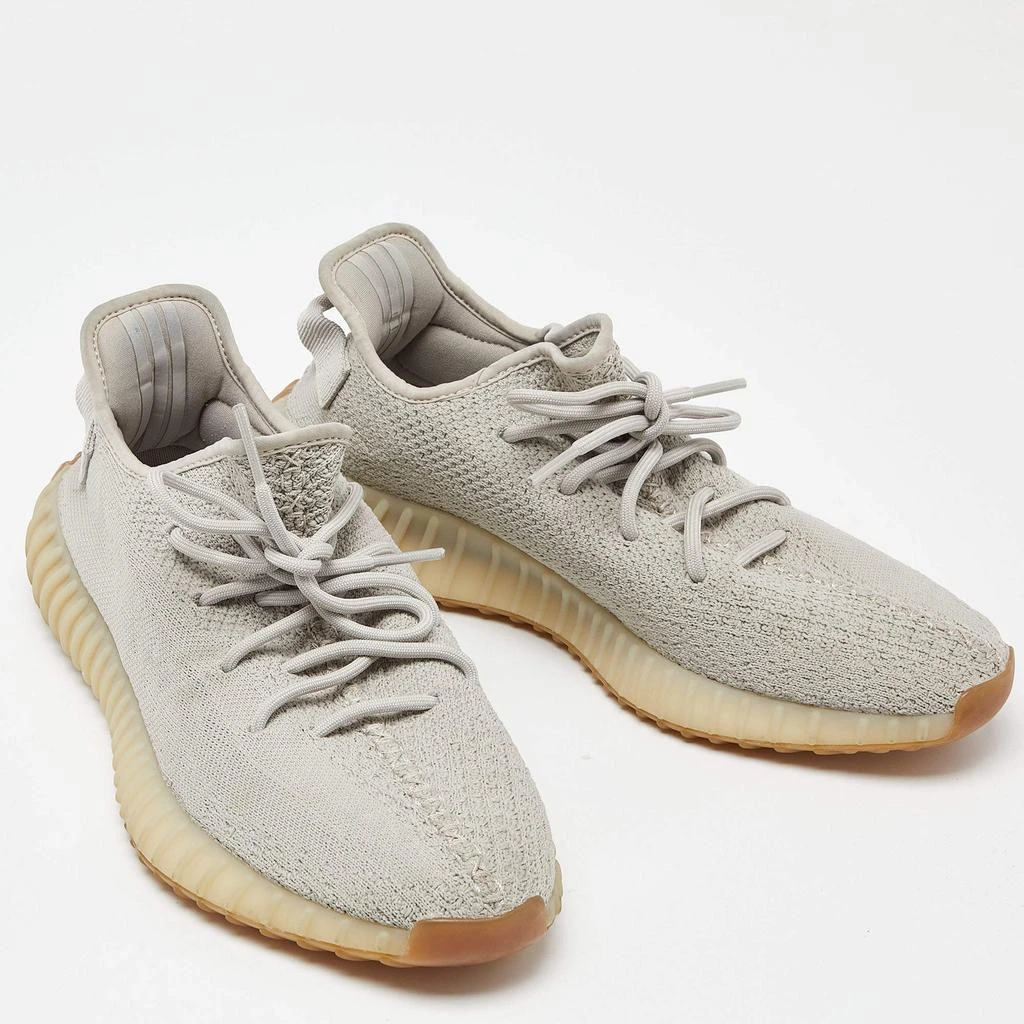 YEEZY Yeezy x Adidas Grey Knit Fabric Boost 350 v2 sesame Sneakers Size 44 2/3  4