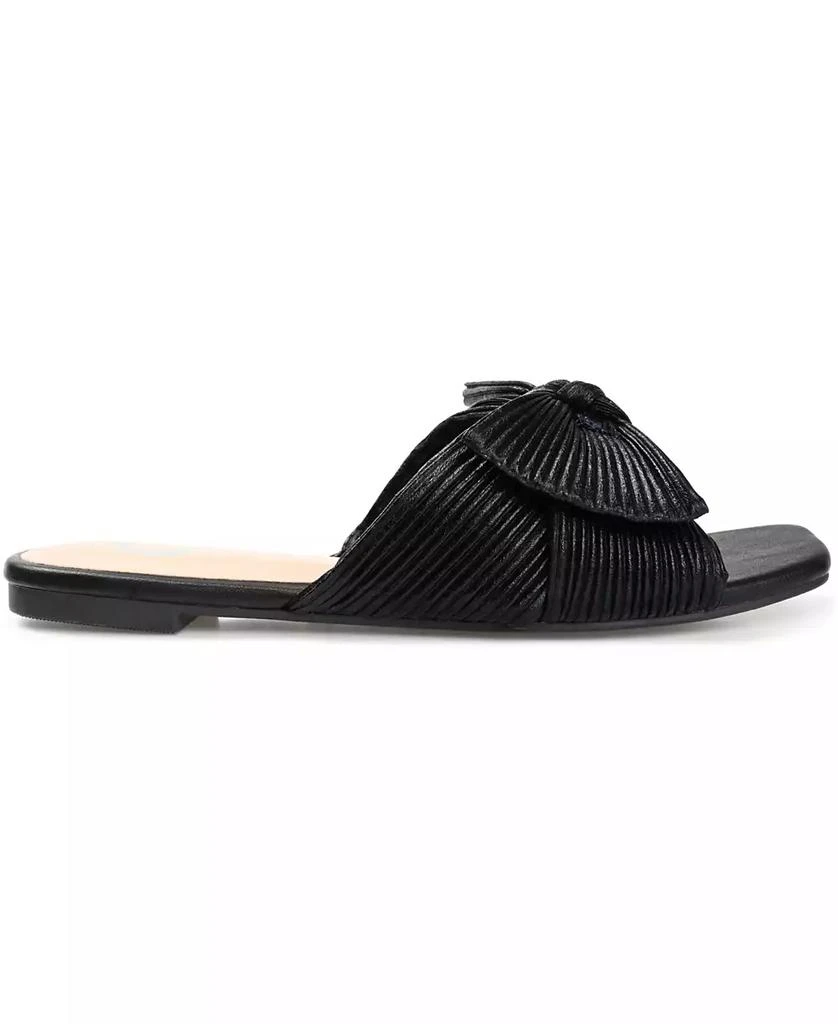 Journee Collection Women's Serlina Bow Flat Sandals 2