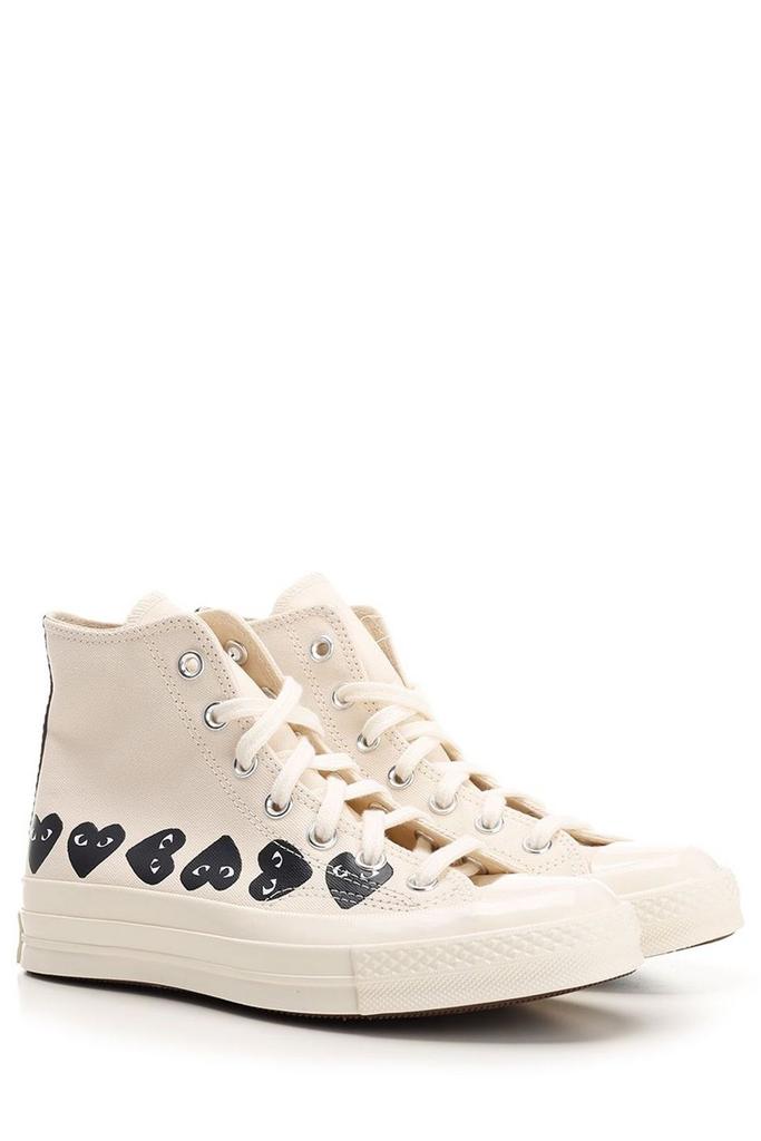 Comme des Garcons Comme des Garçons Play X Converse Chuck Taylor High-Top Sneakers