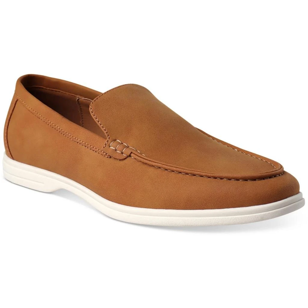 Alfani Porter Mens Faux Leather Memory Foam Loafers 3
