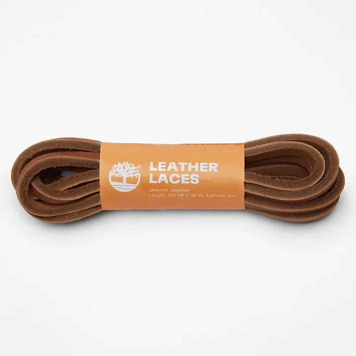 Timberland 44" Flat Rawhide Replacement Laces in Brown 1