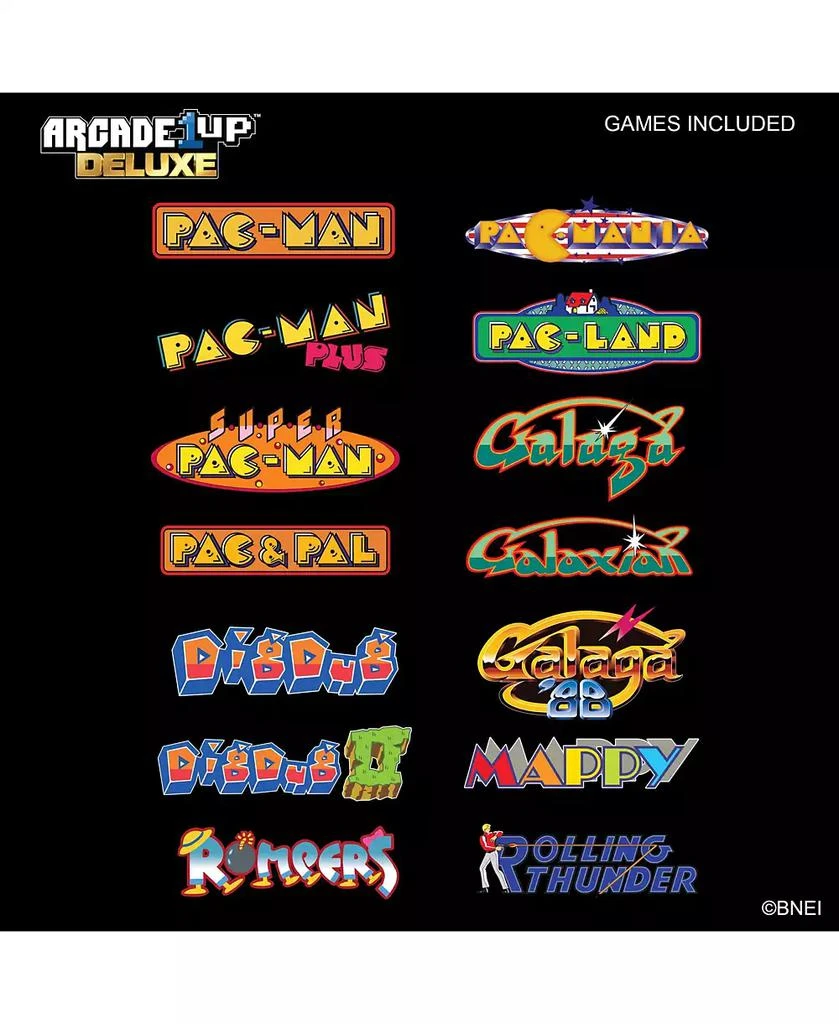 Arcade1Up - Pac-Man Legacy Deluxe Arcade Machine - Free Shipping ...